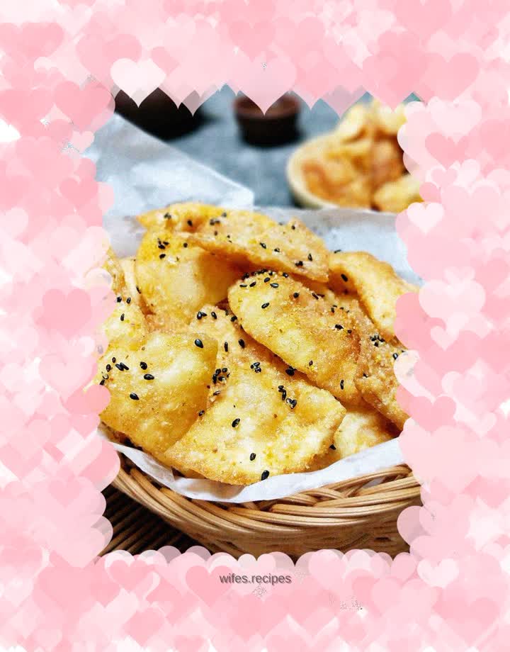 Salt and pepper crispy dumpling skin