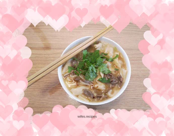 Braised mutton noodles