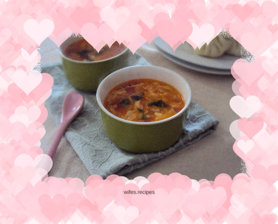 Tomato and egg soup