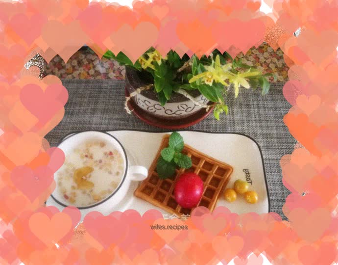 Coconut Milk Waffles