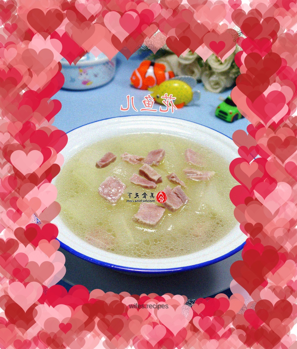 Salty Lean Pork and Winter Melon Soup