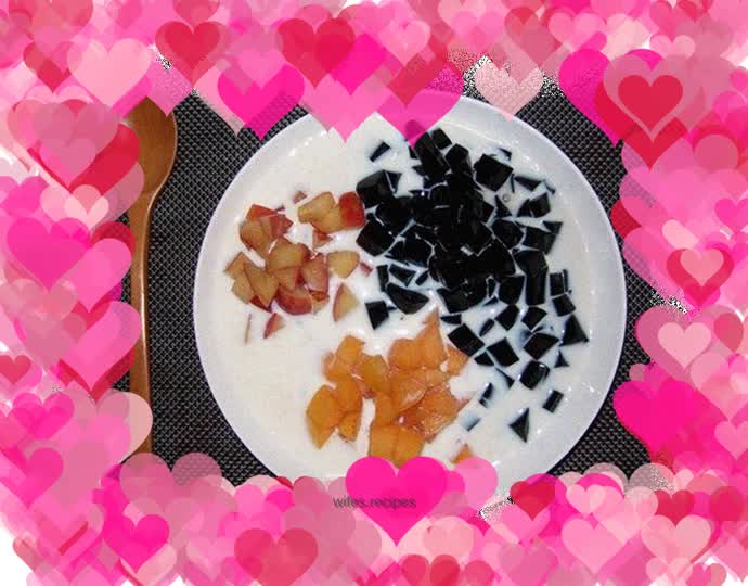 Milk Fruit Turtle Paste Desserts