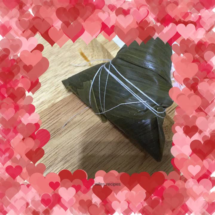 Fresh meat rice dumplings