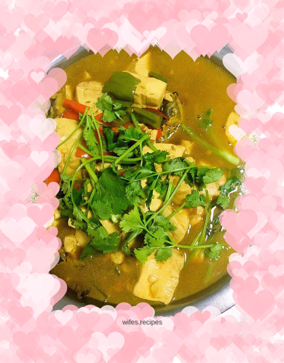 Braised fish with tofu