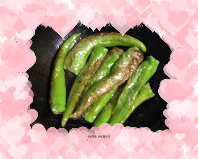 Braised chili pepper