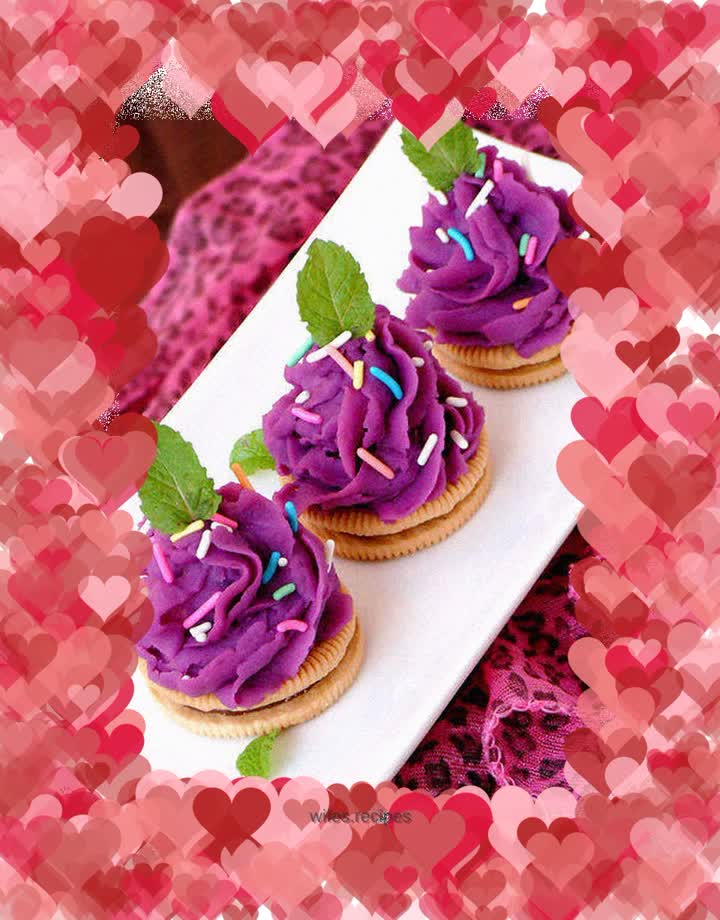 【Milk Purple Sweet Potato Tart】--- Smooth and delicate deliciousness