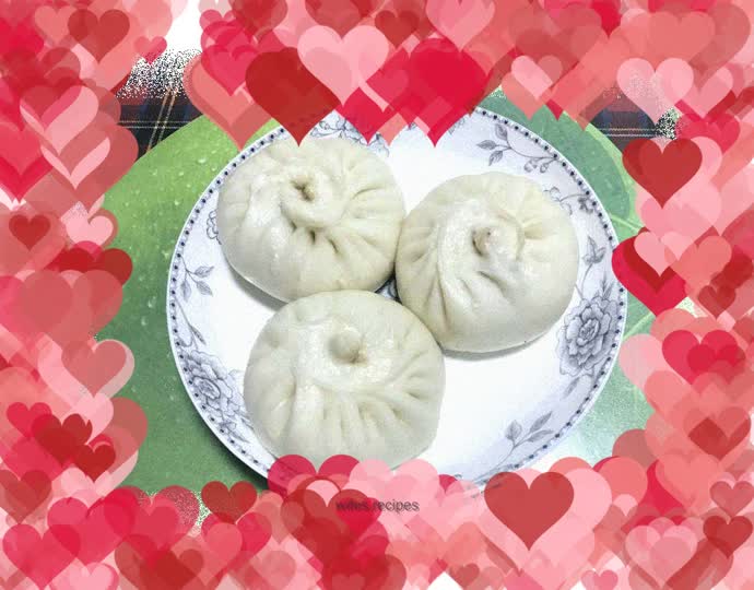 Vegetarian mushroom buns