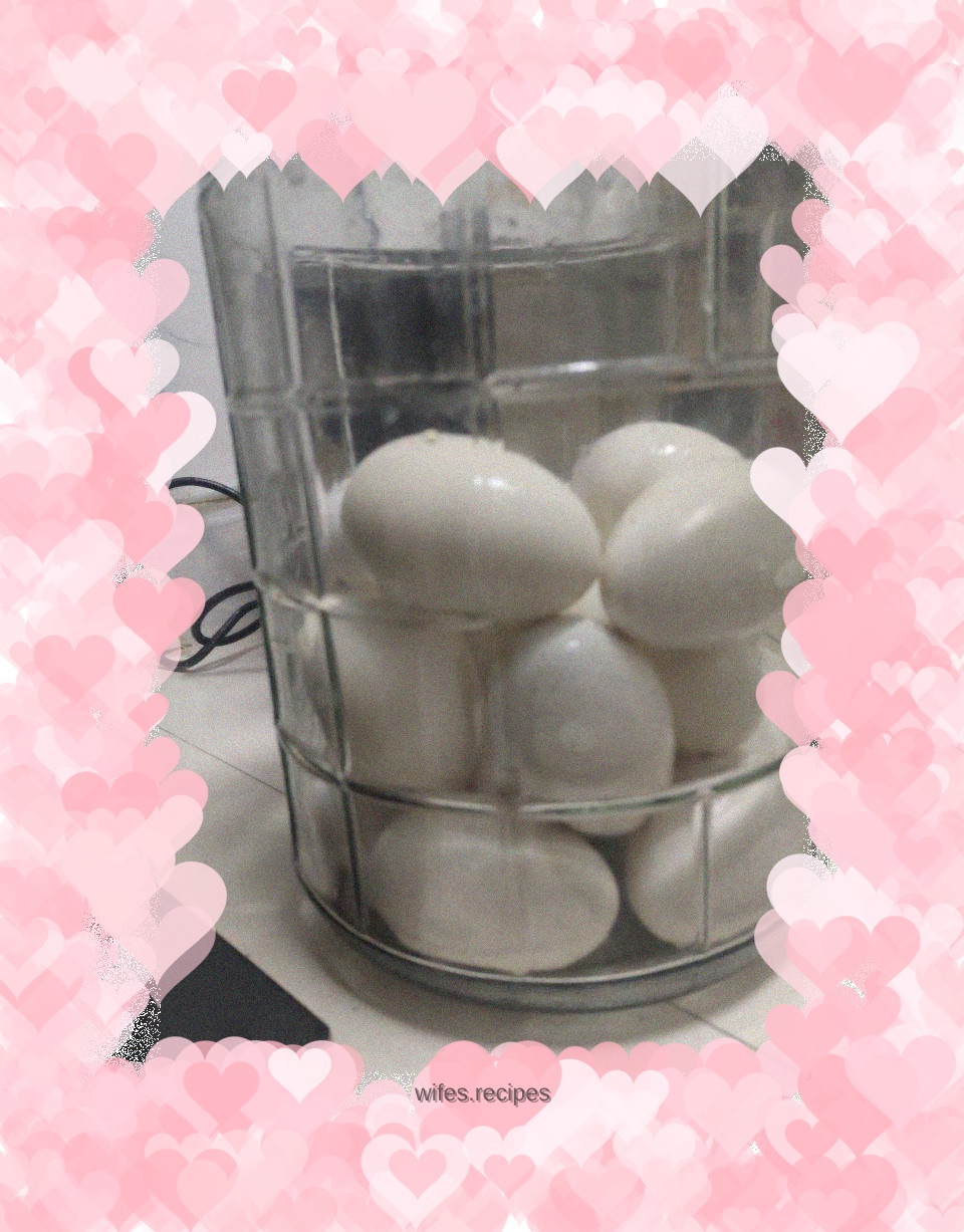 Pickled goose eggs