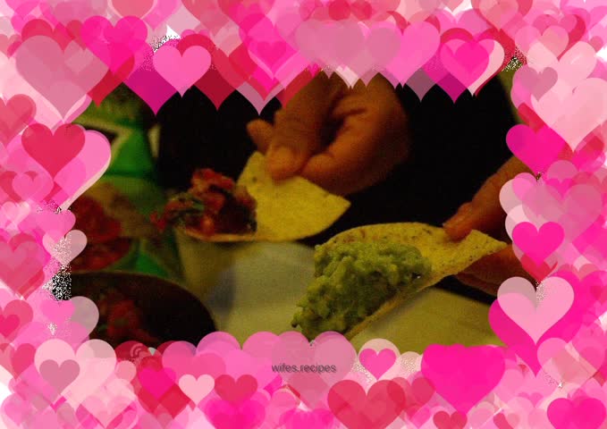 Mexican snack-guacamole