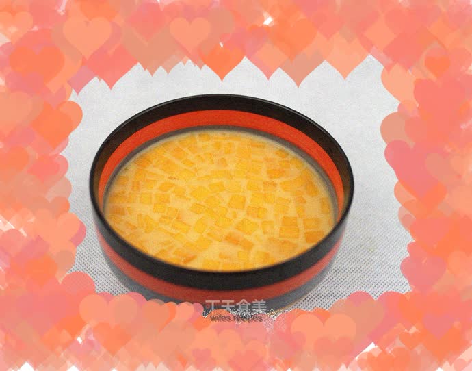 Mango Coconut Pudding