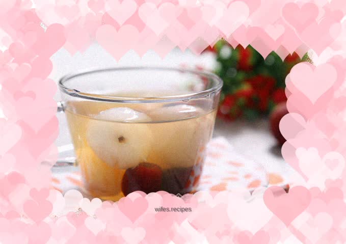 Lychee and red date water