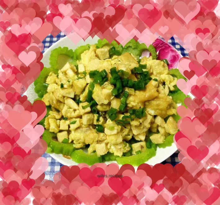 Gold and silver tofu