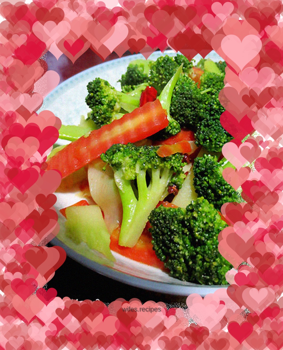 Winter mix: Vegetarian stir-fried broccoli