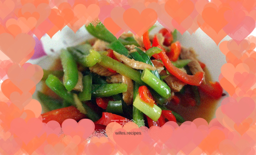 Shredded Pork with Bell Pepper