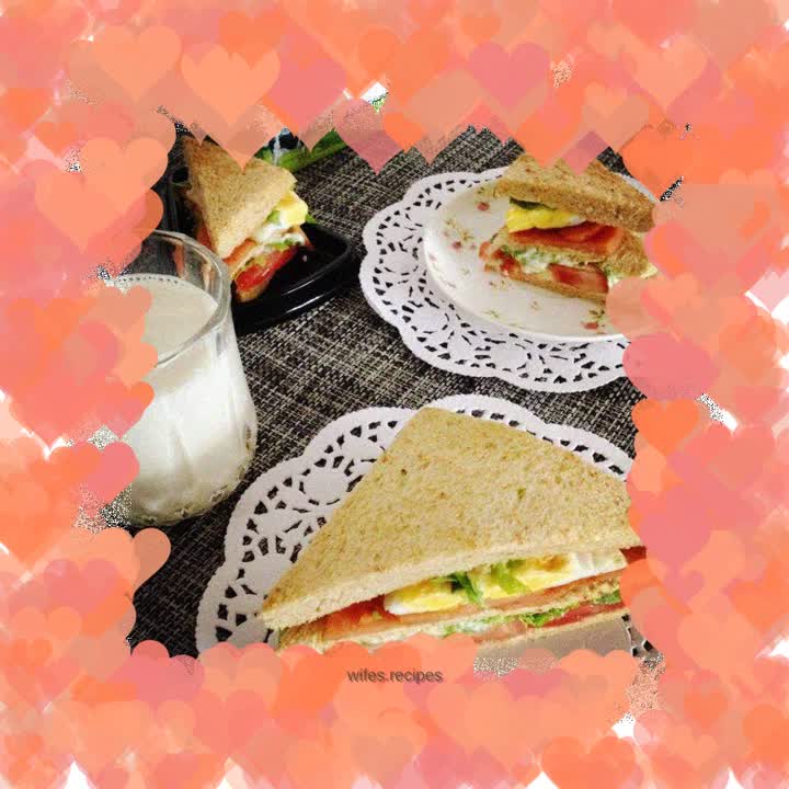 Vitality Breakfast🌞🌞Sandwich