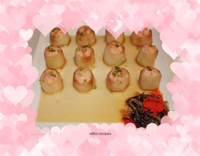 Winter Melon Stuffed Shrimp