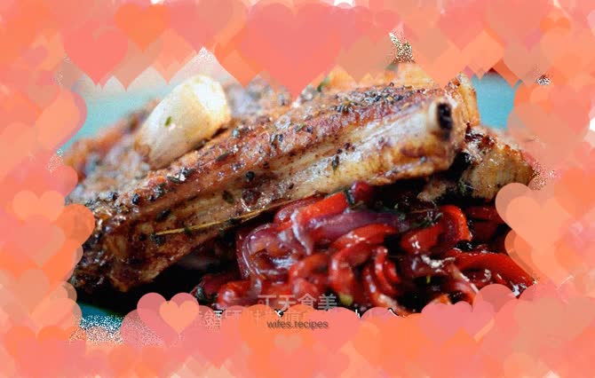 Pan-fried Pork Chops with Sour and Bell Peppers – Gordon