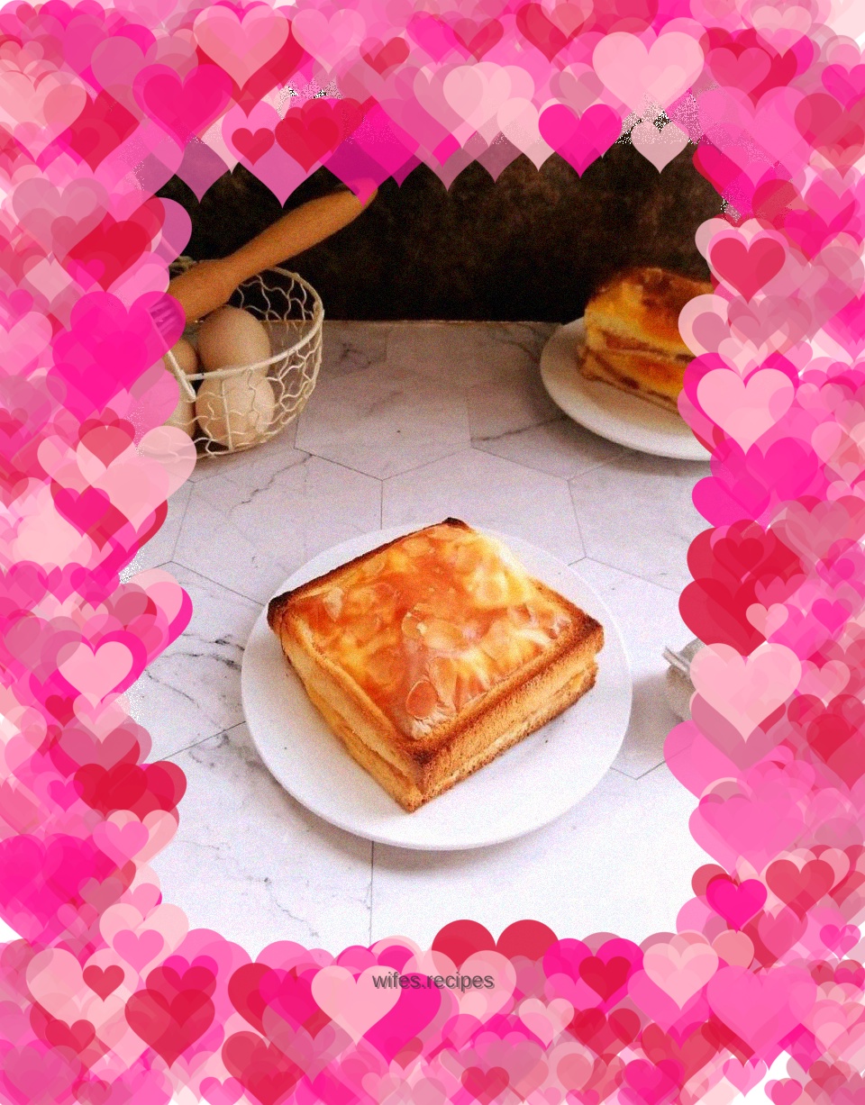 Ten-minute quick breakfast [Cheese Bacon Thick Toast Slices]