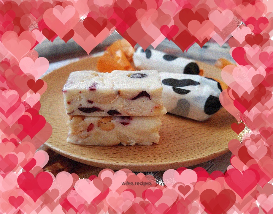 Peanut Cranberry Nougat