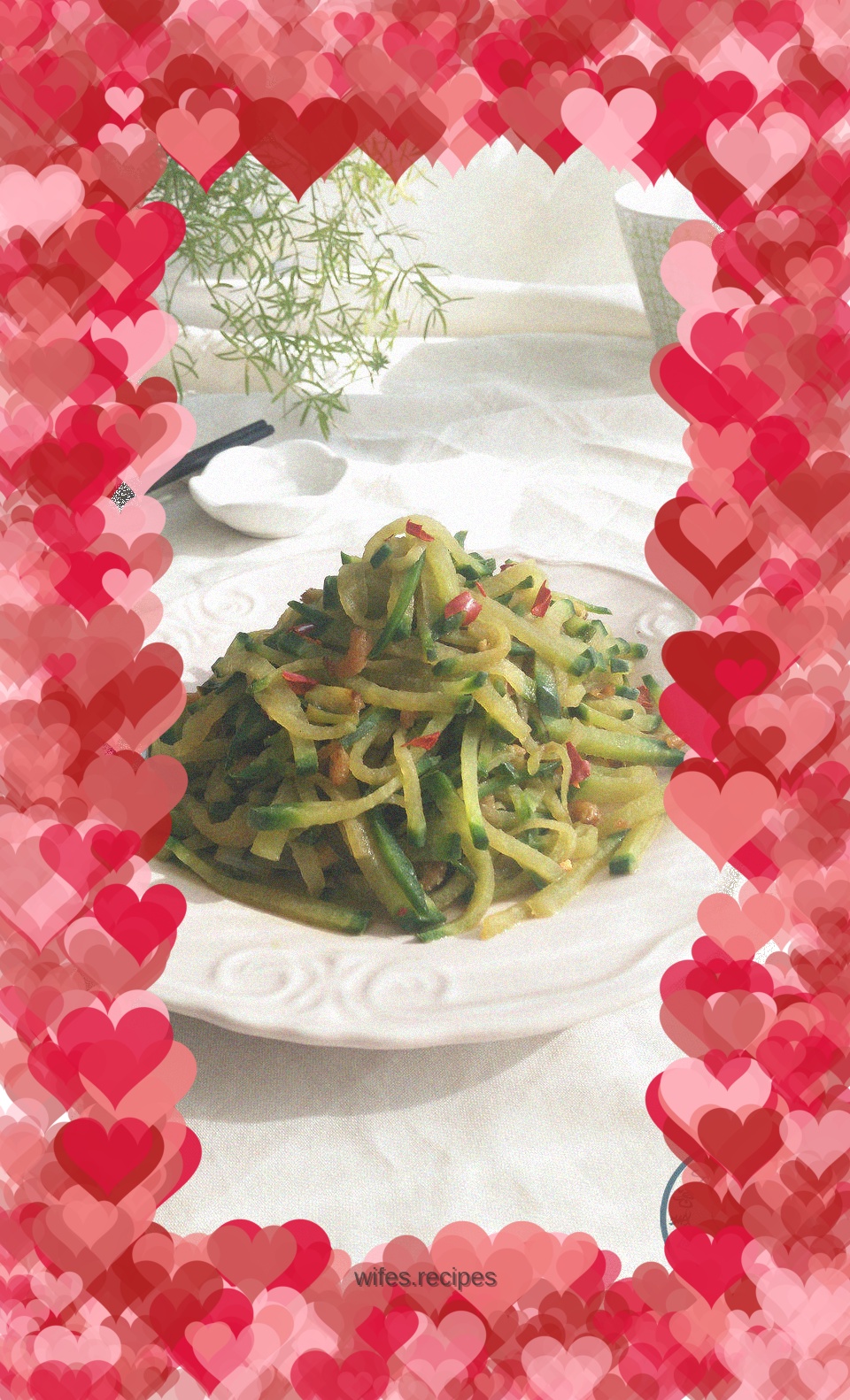 Shredded radish with dried shrimps