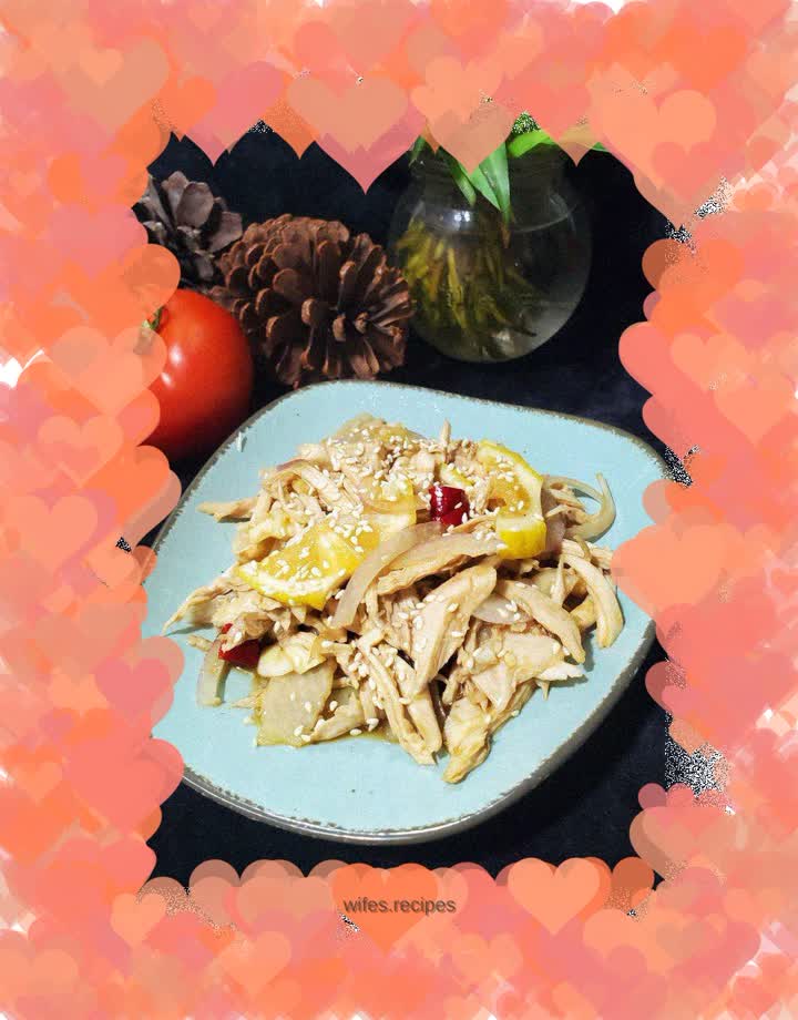 Lemon Shredded Chicken