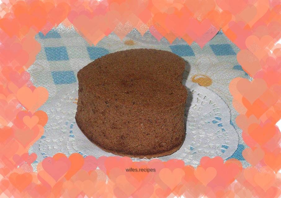 Brown sugar cocoa chiffon