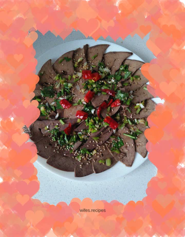 Cold Braised Pork Liver