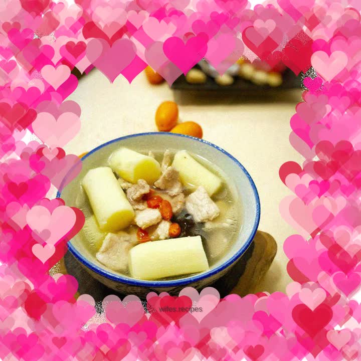 Huaishan Fungus Lean Meat Soup