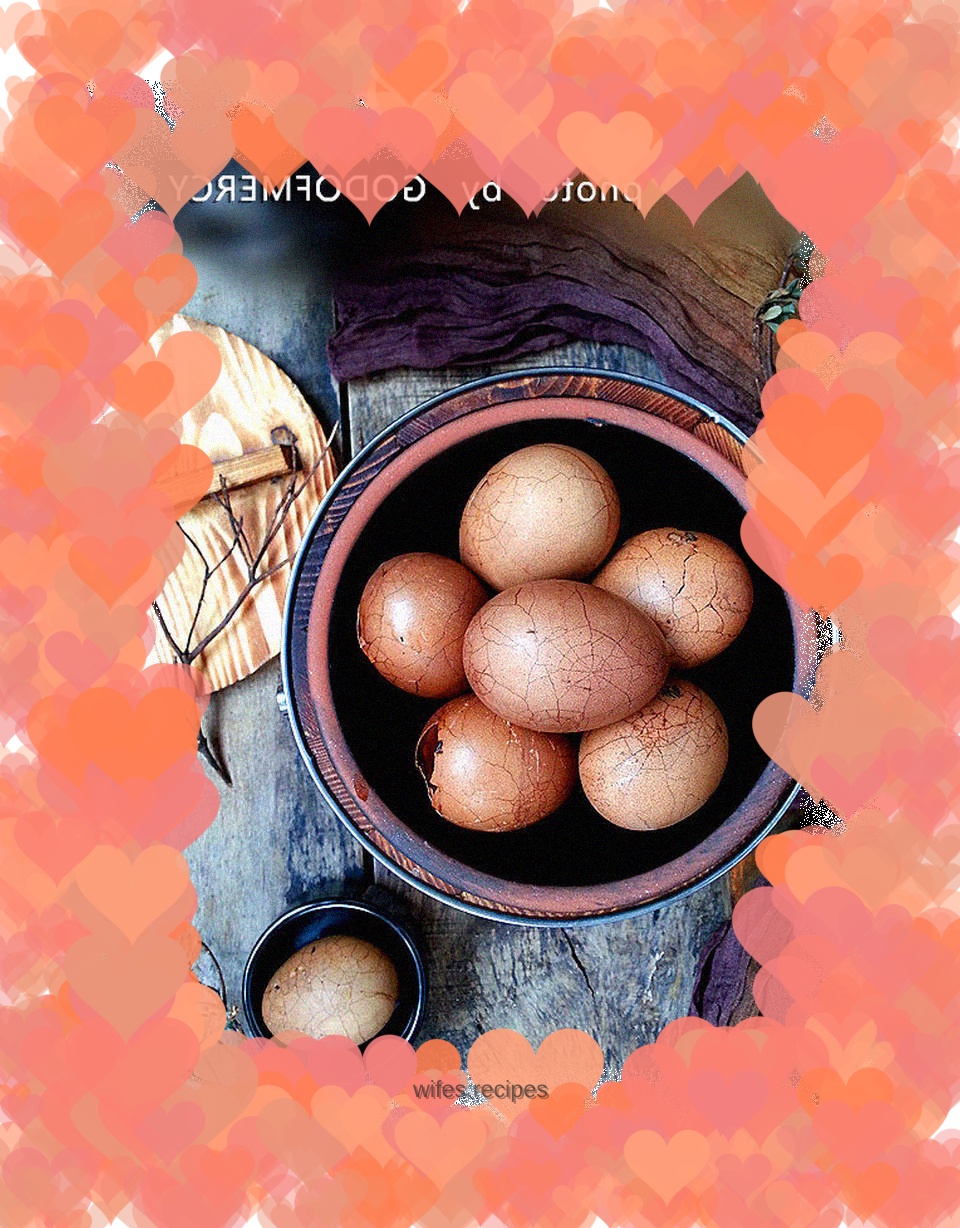 Create a classic and unforgettable Beginning of Summer Egg = Spiced Tea Egg