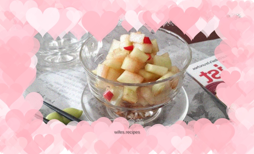 Lung-clearing cold watermelon rind