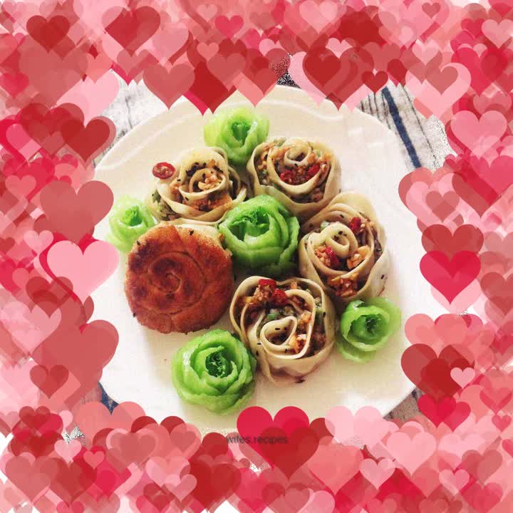 Rose Fried Dumplings