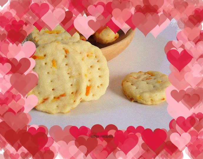 Orange biscuits