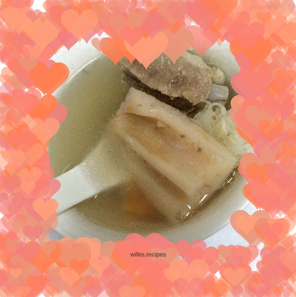 Lotus Root Pork Ribs Soup