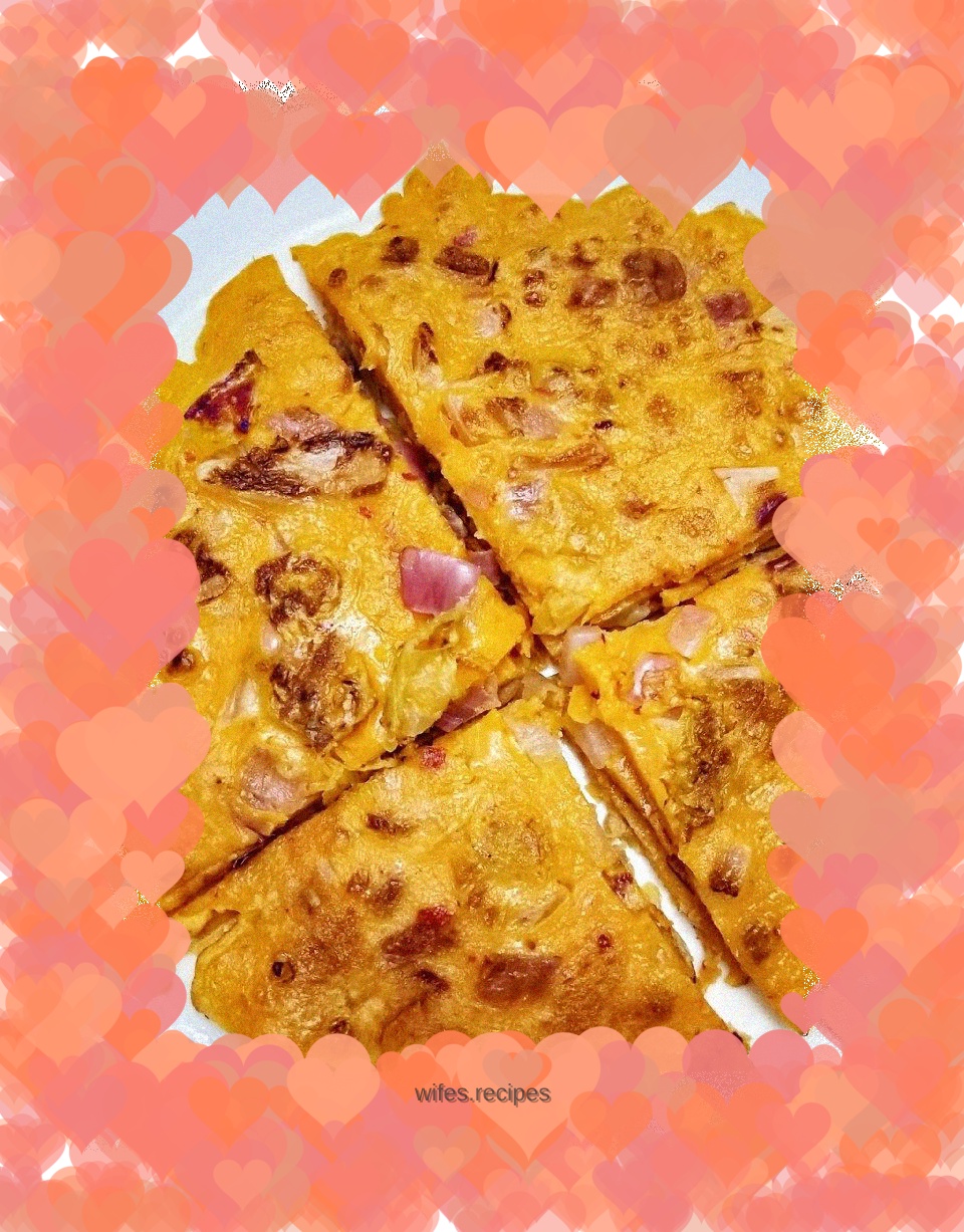 Korean kimchi pancake