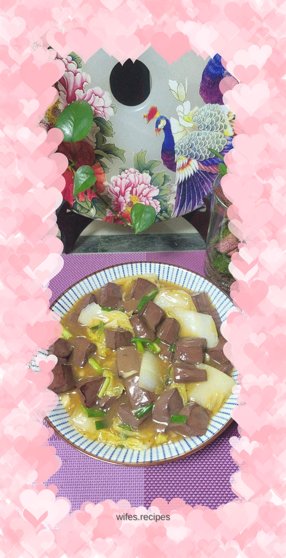 Braised pork with cabbage