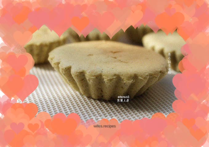 Chestnut matcha cake