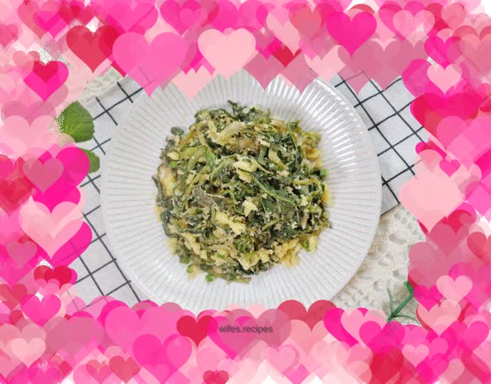 A bite of fresh spring vegetables❤️Steamed dandelion vegetables❗️Steamed seasonal wild vegetables