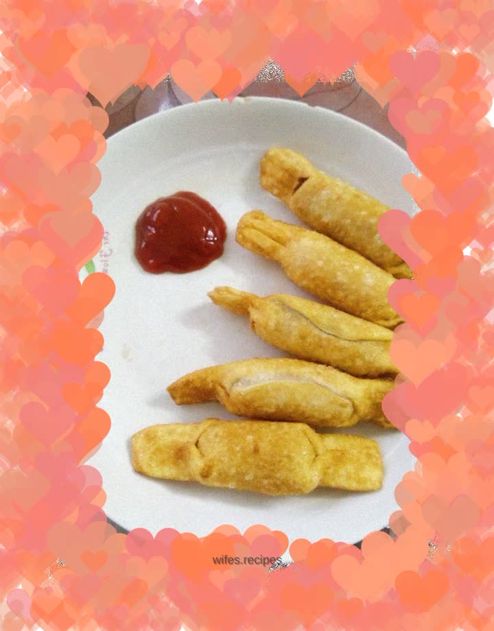 Candy Sausage Dumpling Wraps