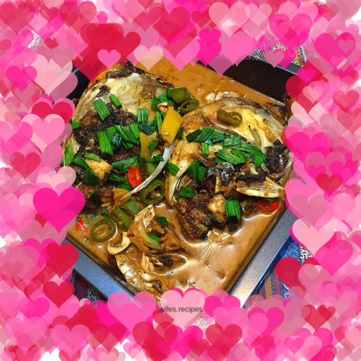 Home-style braised fish head