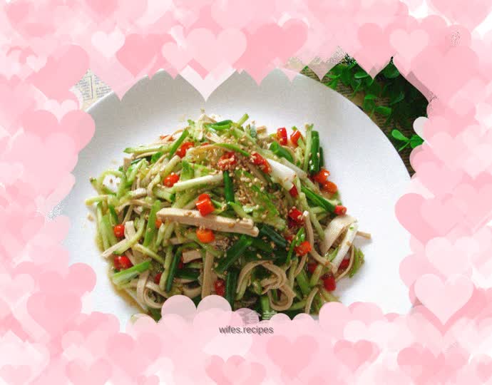 【Hebei】Cucumber and bean slices