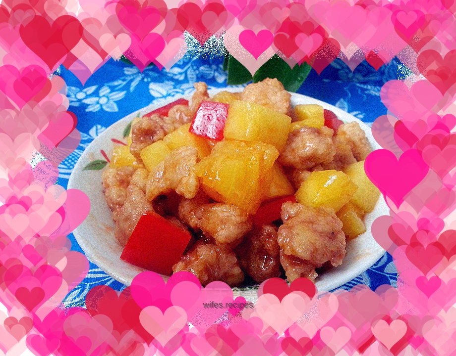 Sweet and Sour Pork with Pineapple