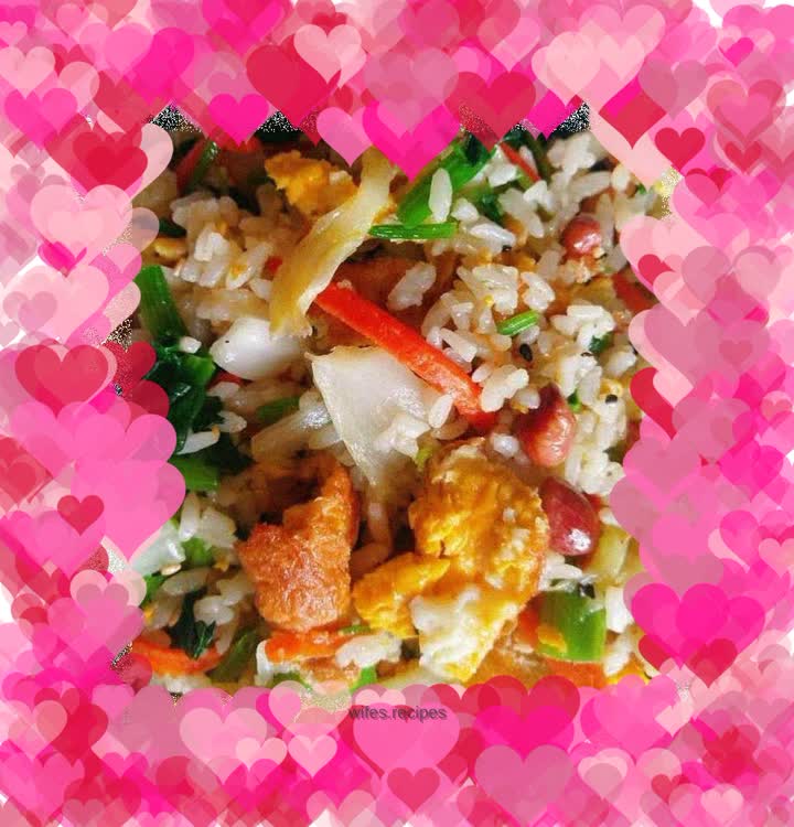 Egg fried rice that will make gods drool