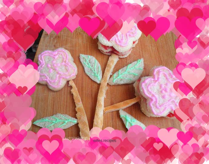 Frosted Flower Toast