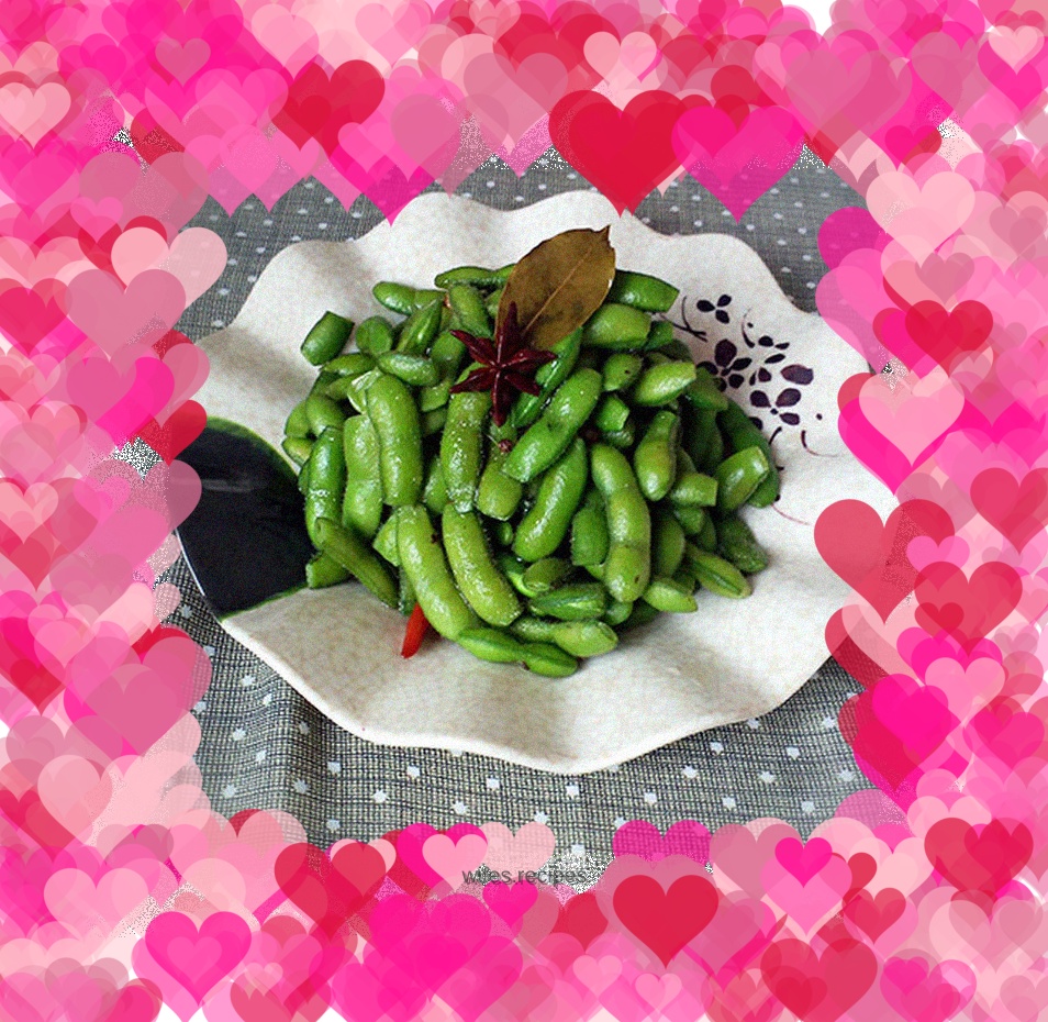 Spiced edamame