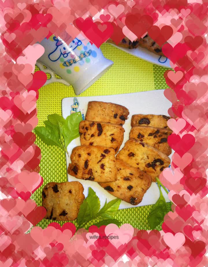 Mozzarella Cranberry Cookies