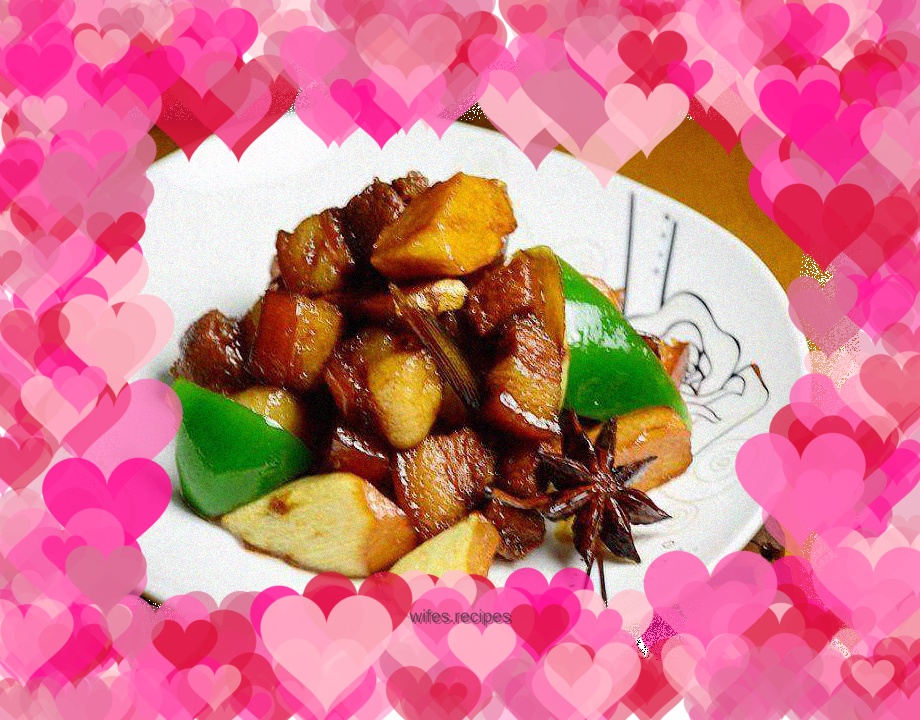 Wild rice braised pork