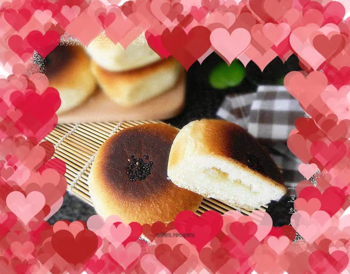 Sugar coconut bread flatbread