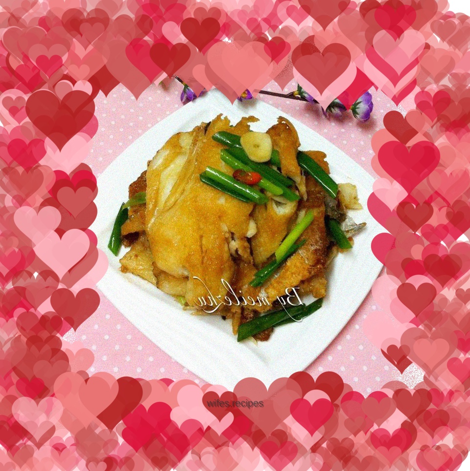 Sauce-flavored seabass