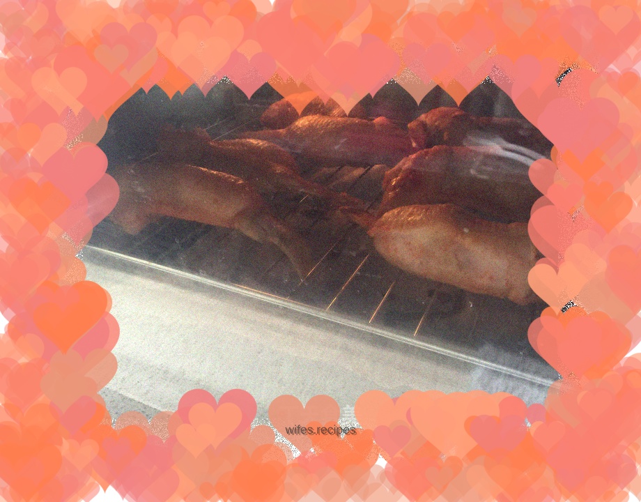 Chicken Wings with Rice