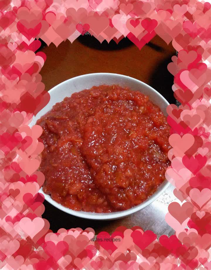 Sweet and sour hawthorn sauce